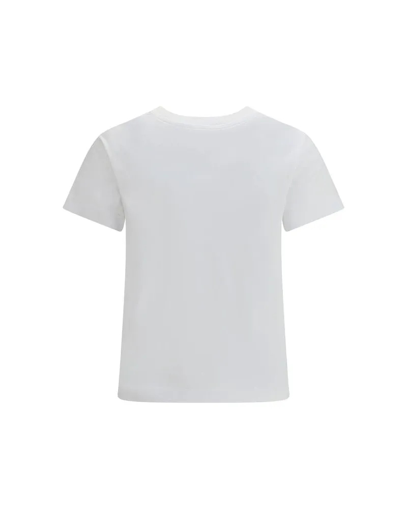 Givenchy Women White Cotton T-Shirt White