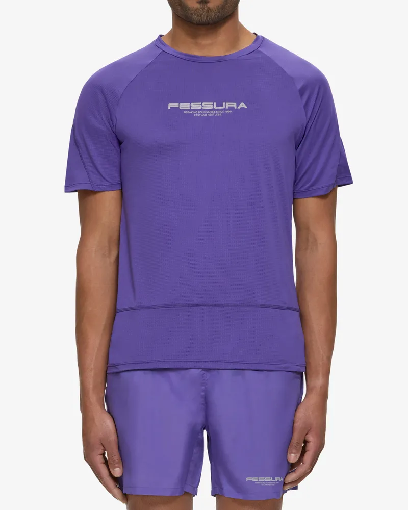 Fessura Men's T-Race 01 T-Shirt Purple Purple