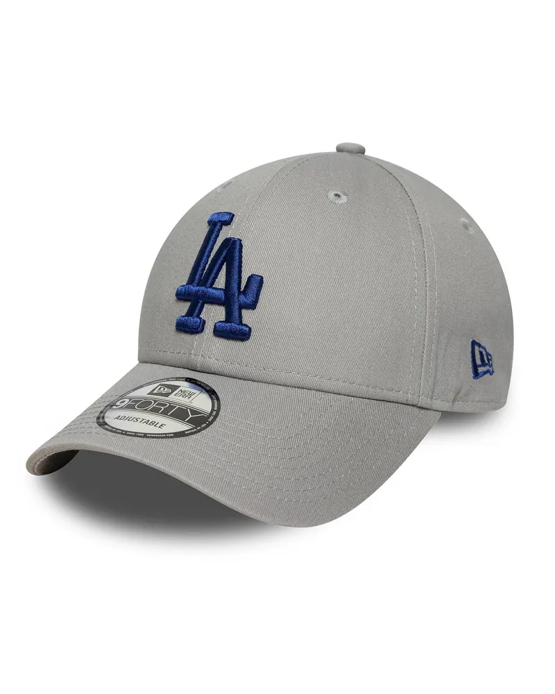 New Era Unisex Baseball Cap 9forty Grey Cotton Hat Gray