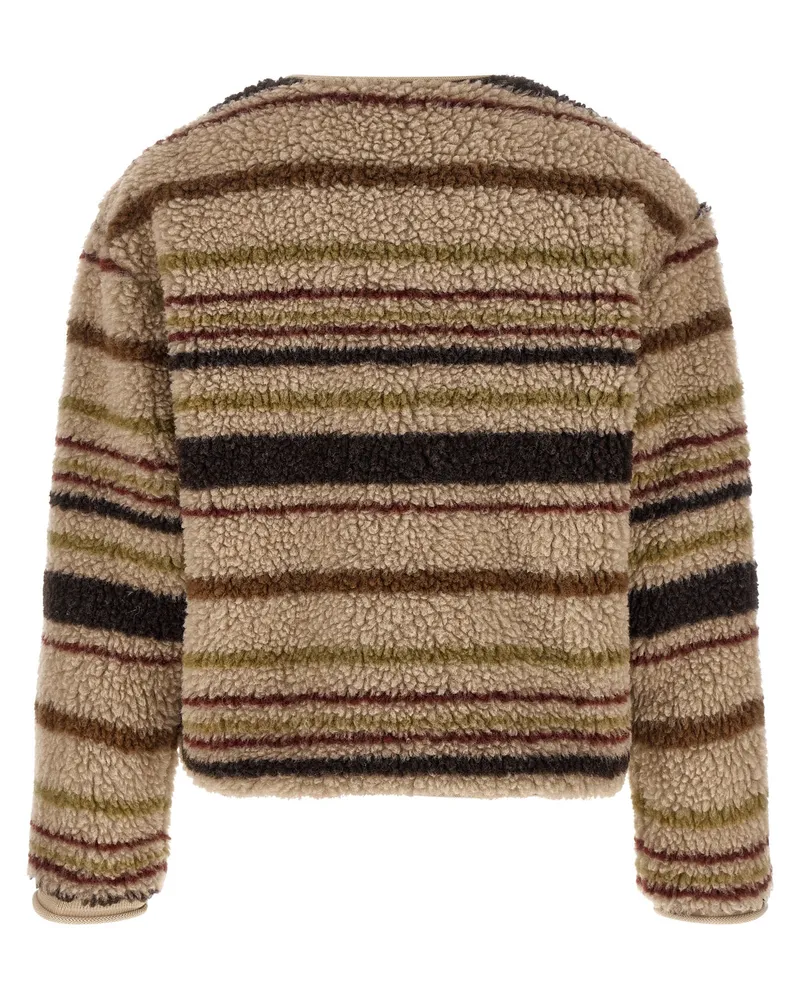 Moncler Women's Brown Polyester Cardigan Clothing Brown