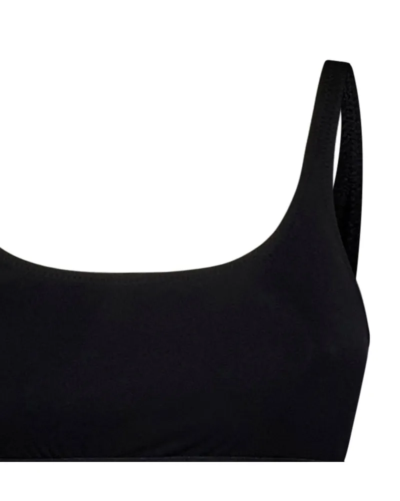 Tom Ford Women Top Round-Neck Sleeveless Black Tops Black