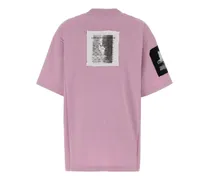 Cotton Oversize T-Shirt — Pink