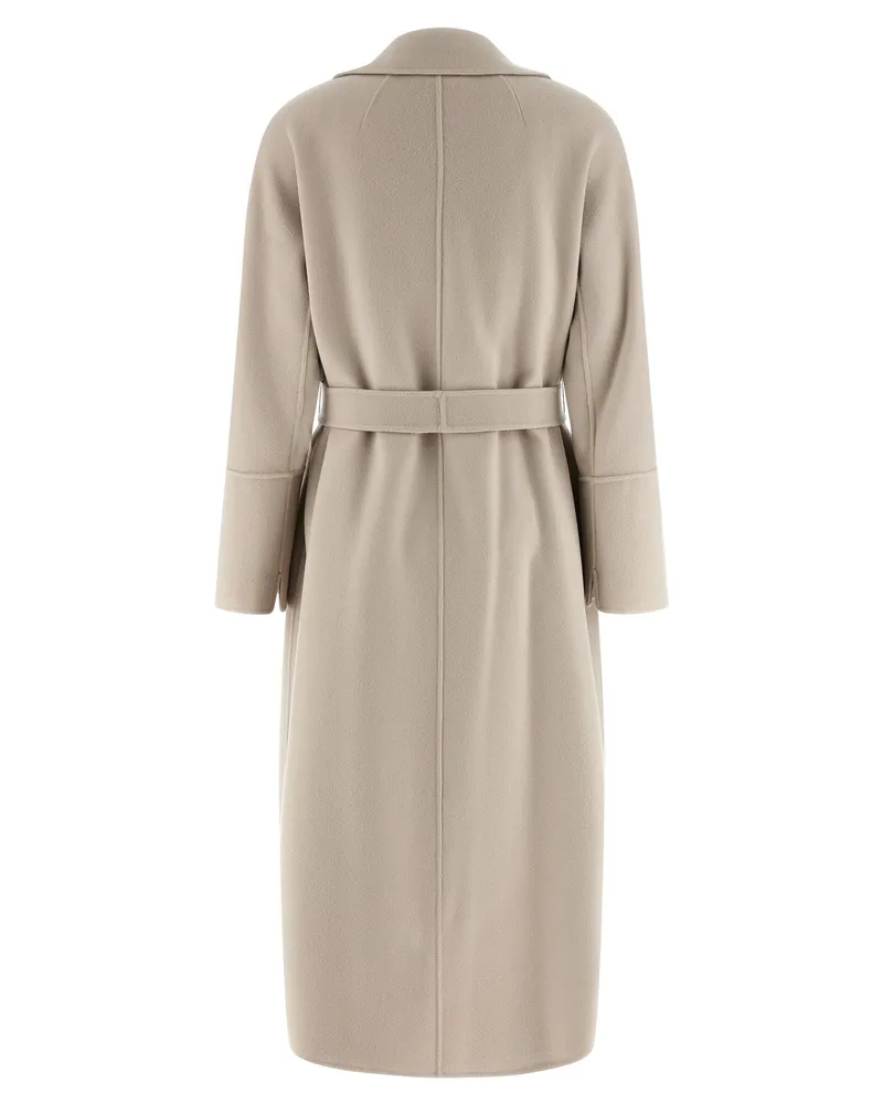 Max Mara Smmelisa Coat — Beige Beige