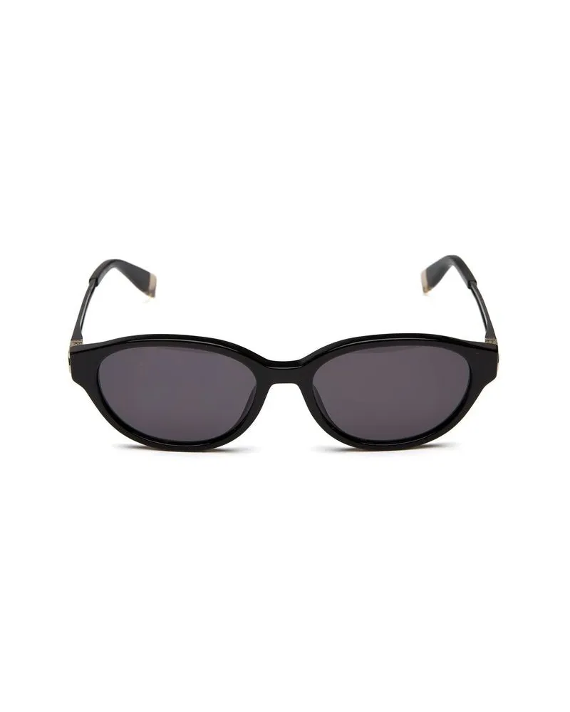 Furla SFUB31 Combined Material Sunglasses — Black Black