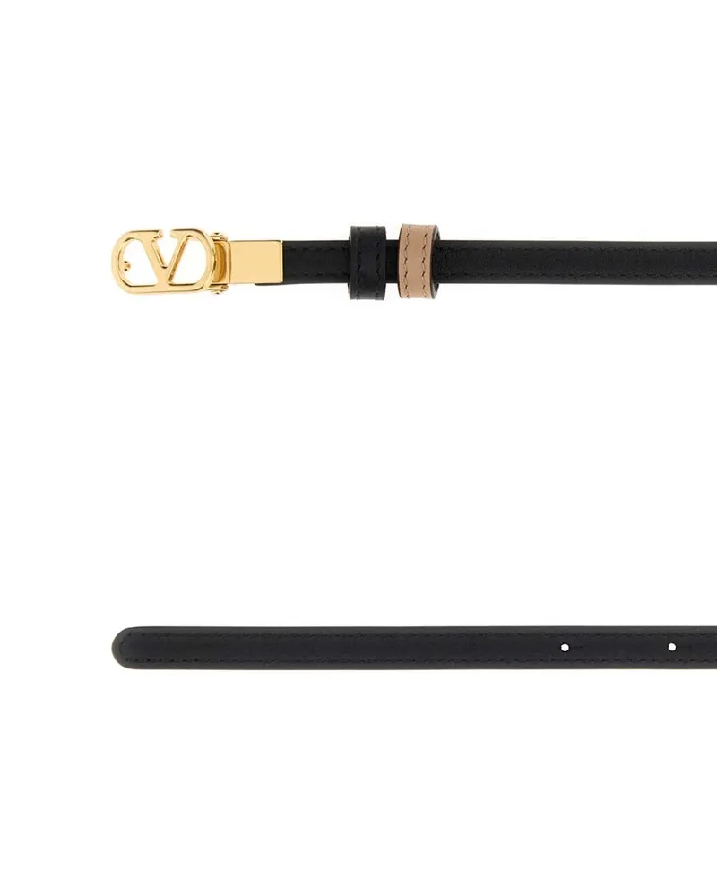Valentino Garavani Reversibile Belt — Black Black
