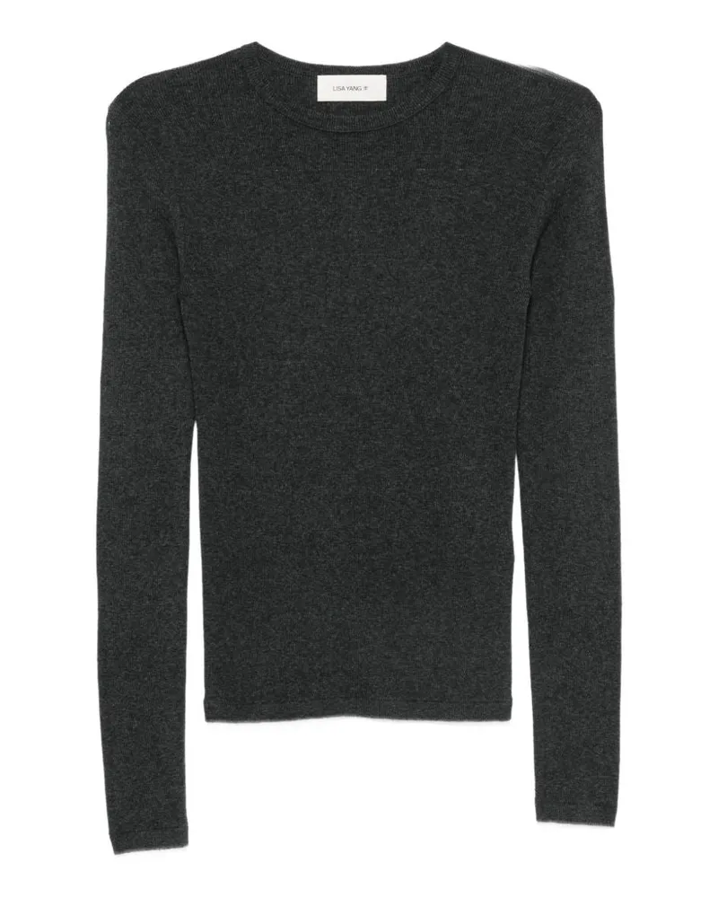 Lisa Yang Vivian Sweater — Grey Grey