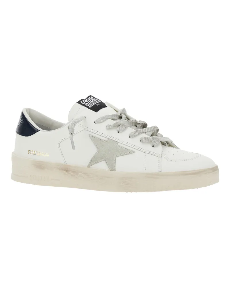 Golden Goose Men's Sneakers Stardan White Leather Cowhide Trainers White