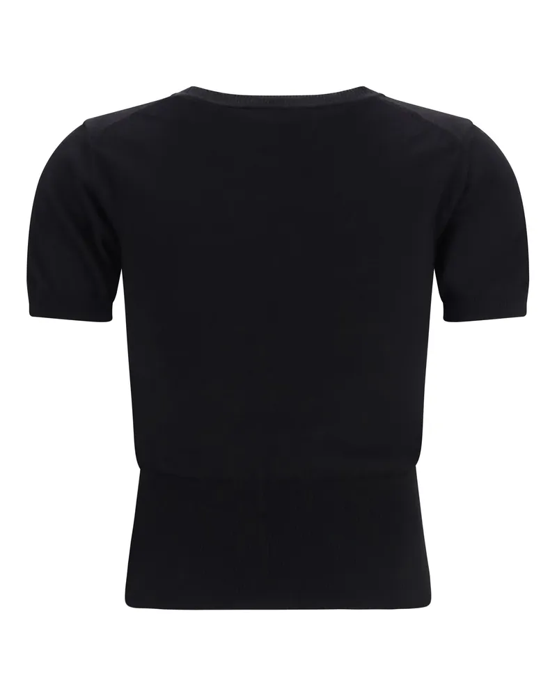 Vivienne Westwood Women's Bea Top Black Cotton Cashmere Tops Black