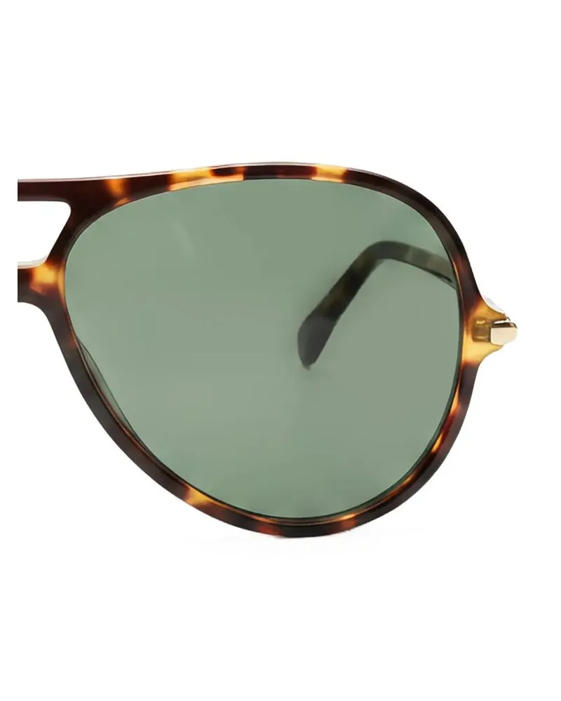 Chloé CH0395S Tortoiseshell Aviator Sunglasses — Tortoiseshell Tortoiseshell