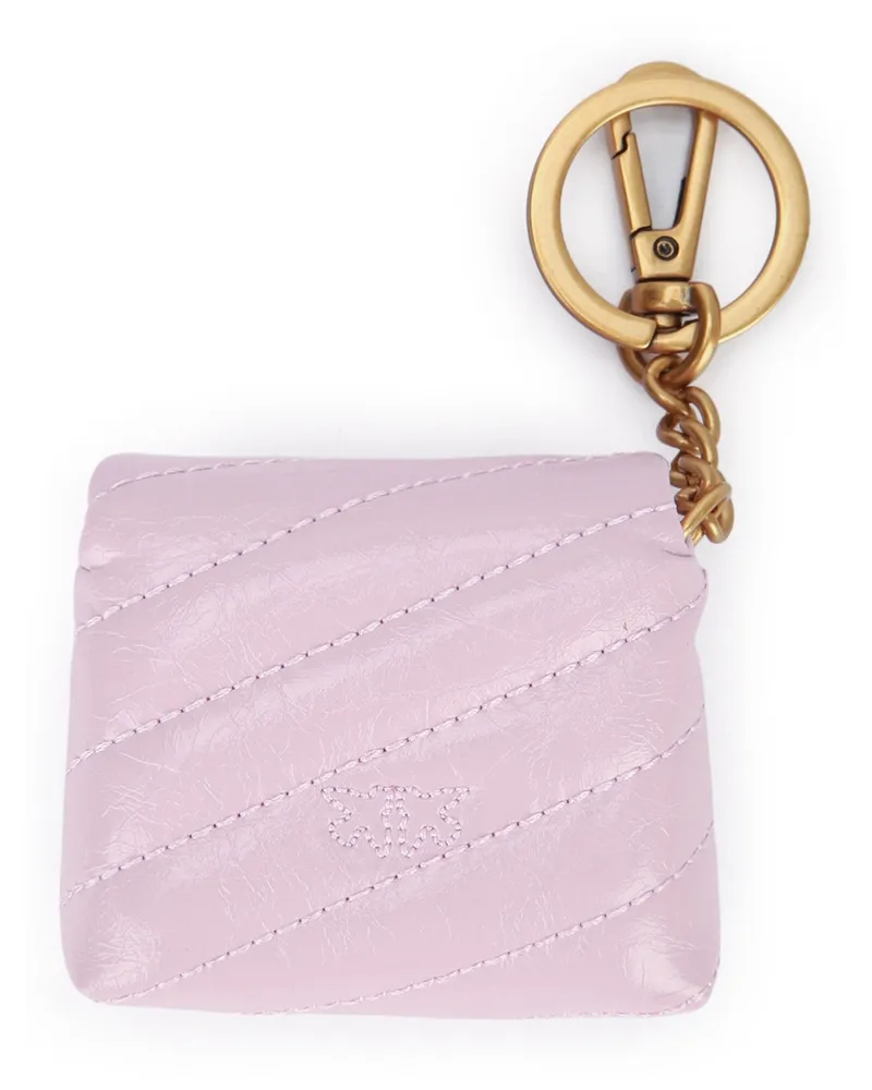 Pinko Women's Airpods Love Puff Microfiber P26q Extra-Accessori Accessory Pink