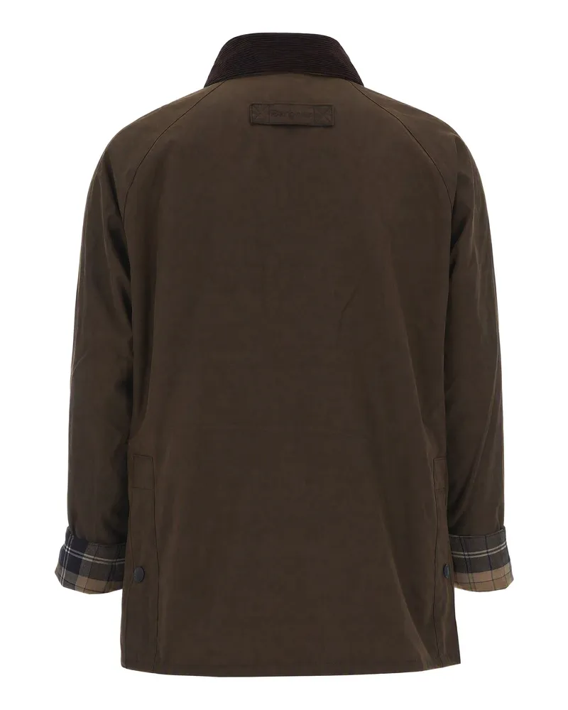Barbour Men's Waxed Cotton Jacket Brown Brown
