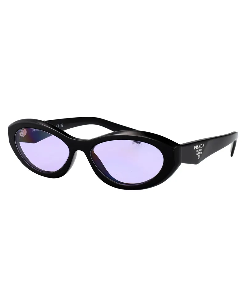 Prada Women's Sunglasses 0pr 26zs Black Acetate Black