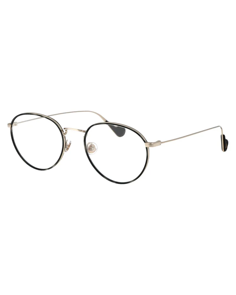 Moncler Unisex Sunglasses Glossy Grey Metal Glasses & Frames Grey