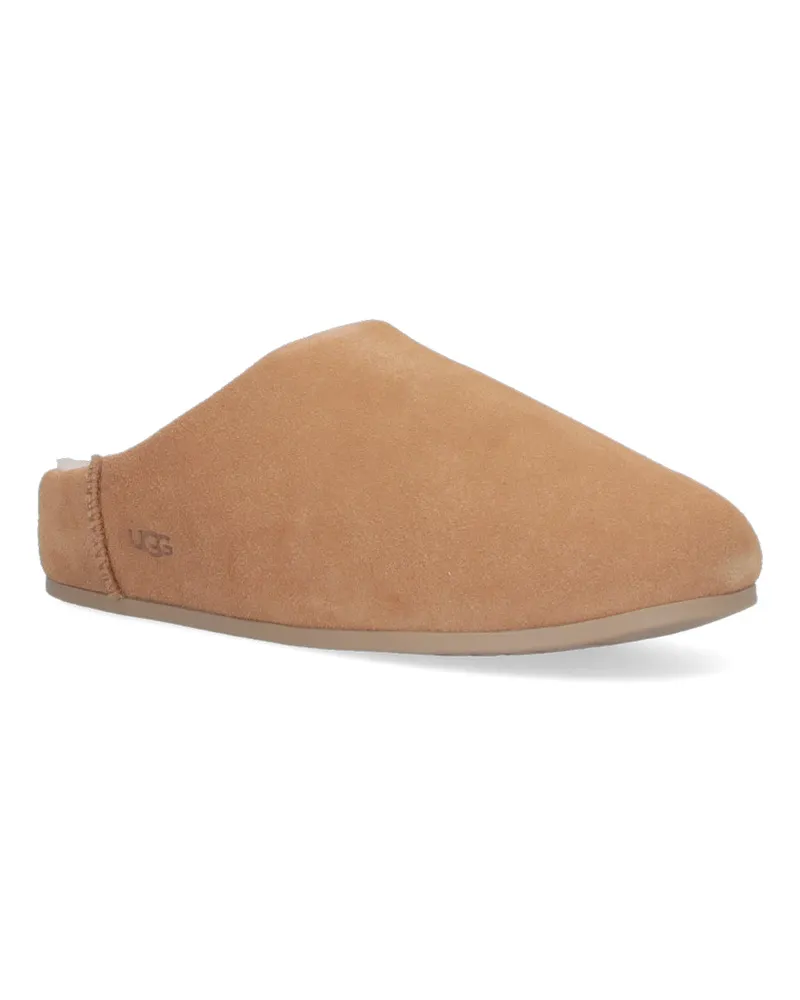 UGG Women's Sandals Brown Upper: Leather Tan
