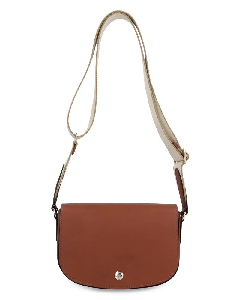 Longchamp Women's Shoulder Bag S Épure Cognac Calf Leather Cognac