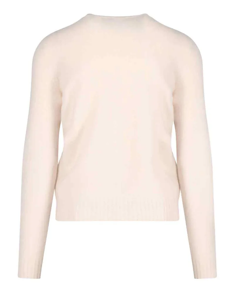 Drumohr  Men's Sweaters White Lambswool White