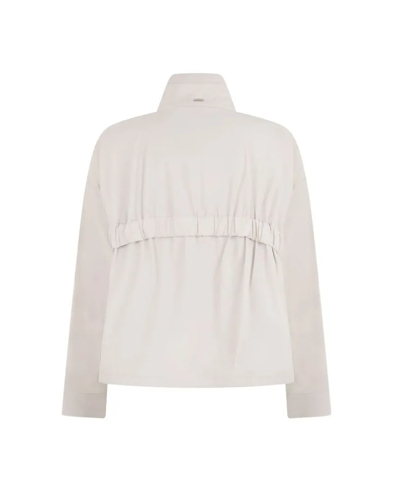 Herno Women Gray Polyamide Shell Jacket Clothing Gray