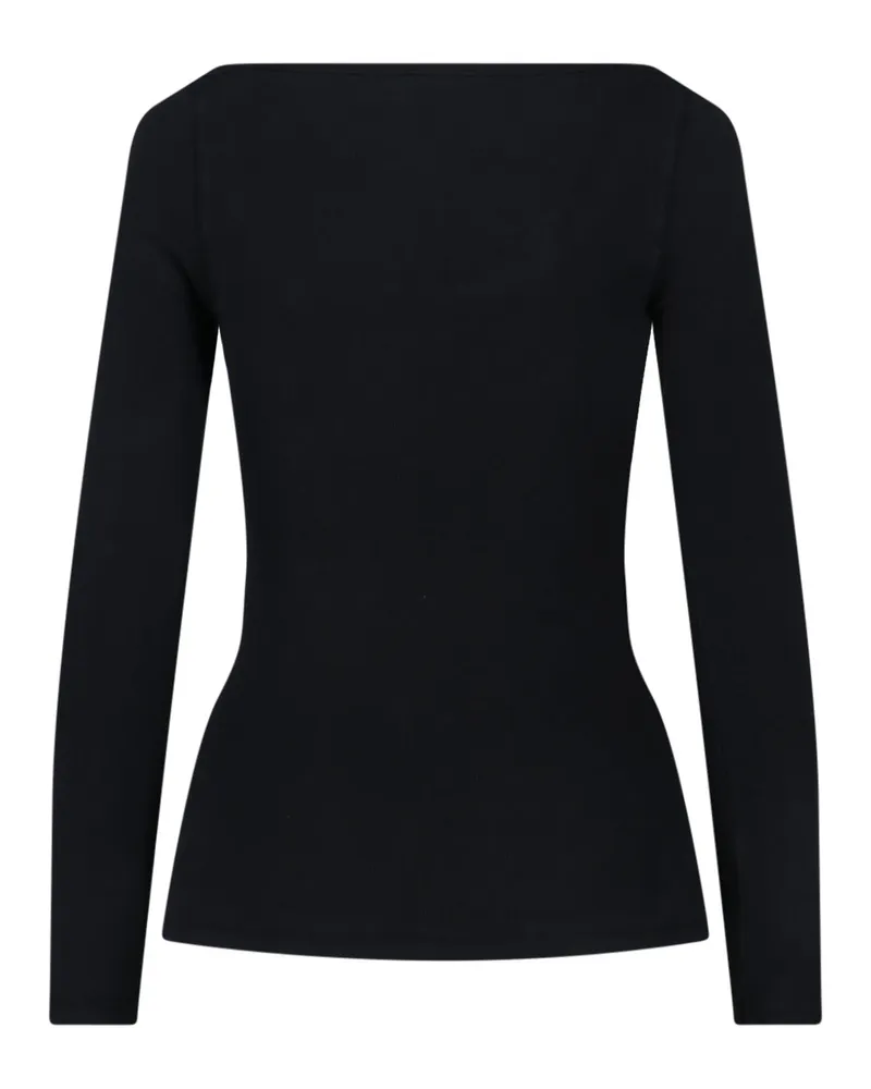 Diesel Women's T-Shirts And Polos Black Cotton Black
