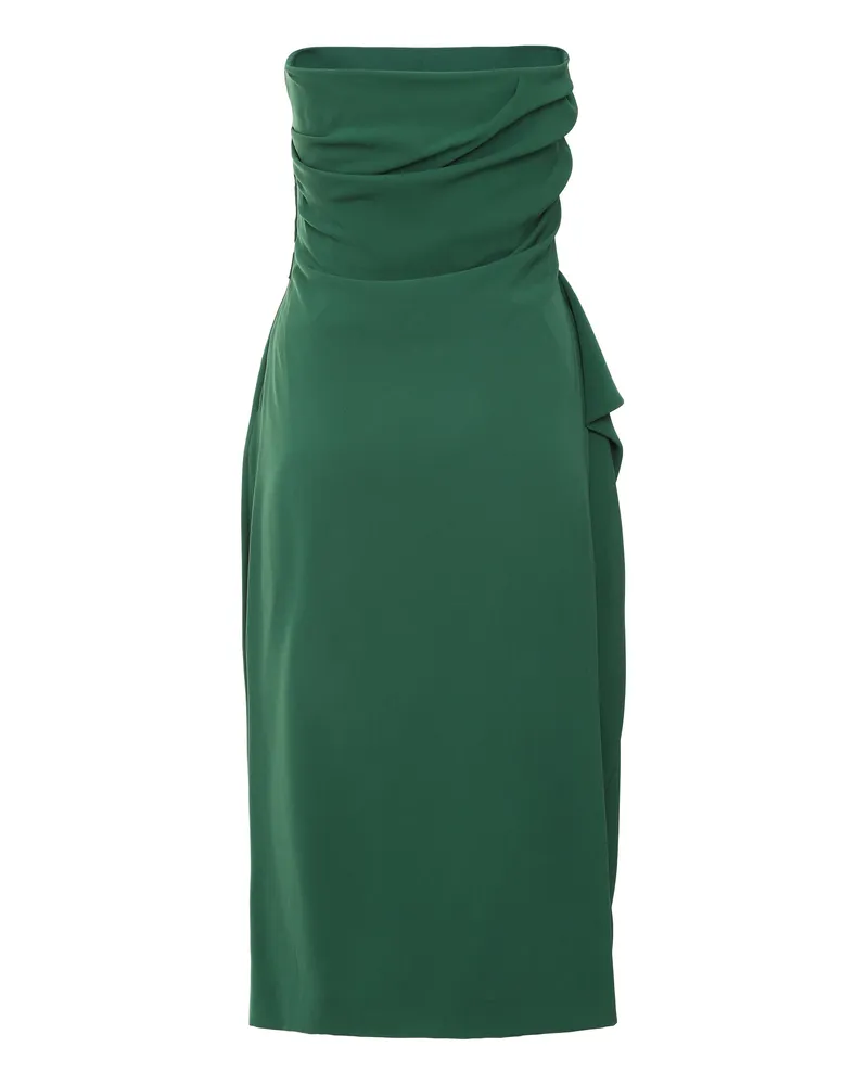 Max Mara Women's Acceso Corset Dress Green Polyester Green