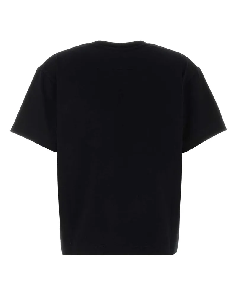 Alexander McQueen Women's Black Cotton T-Shirt Tcottonrcotton Black