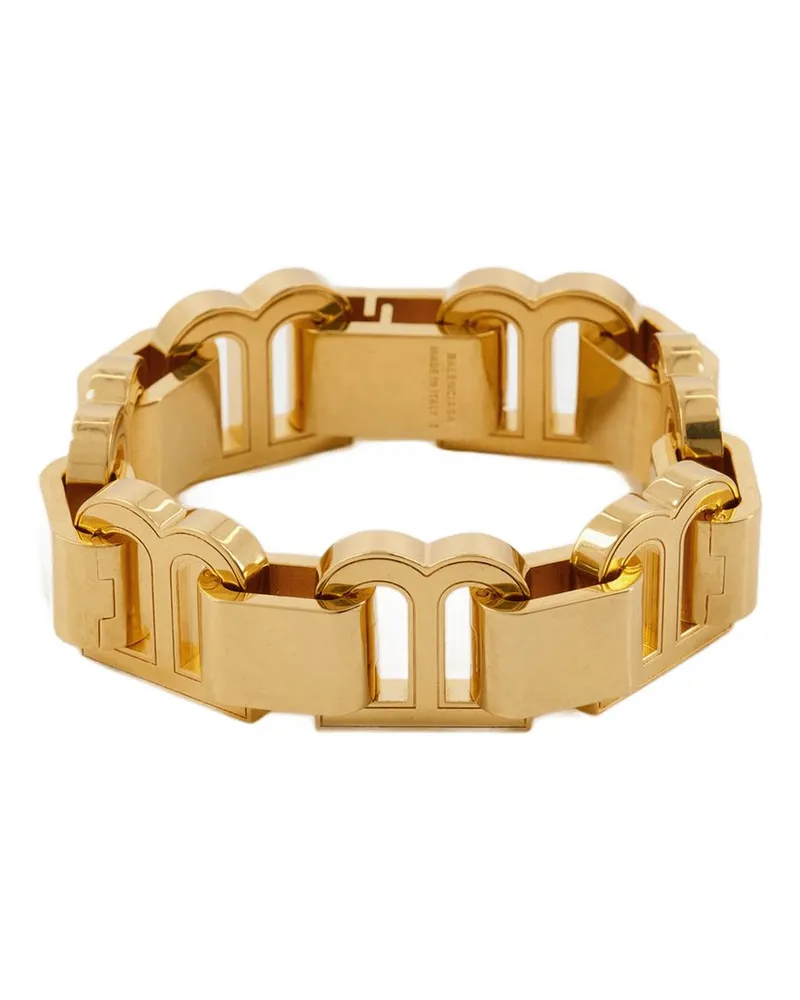 Balenciaga Women Hourglass Bracelet Gold Others Jewelry-Watches Bracelets Gold