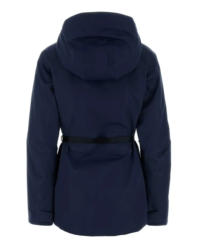 Prada Women's Blue Tech Fabric Jacket Divisa Giubbini Navy