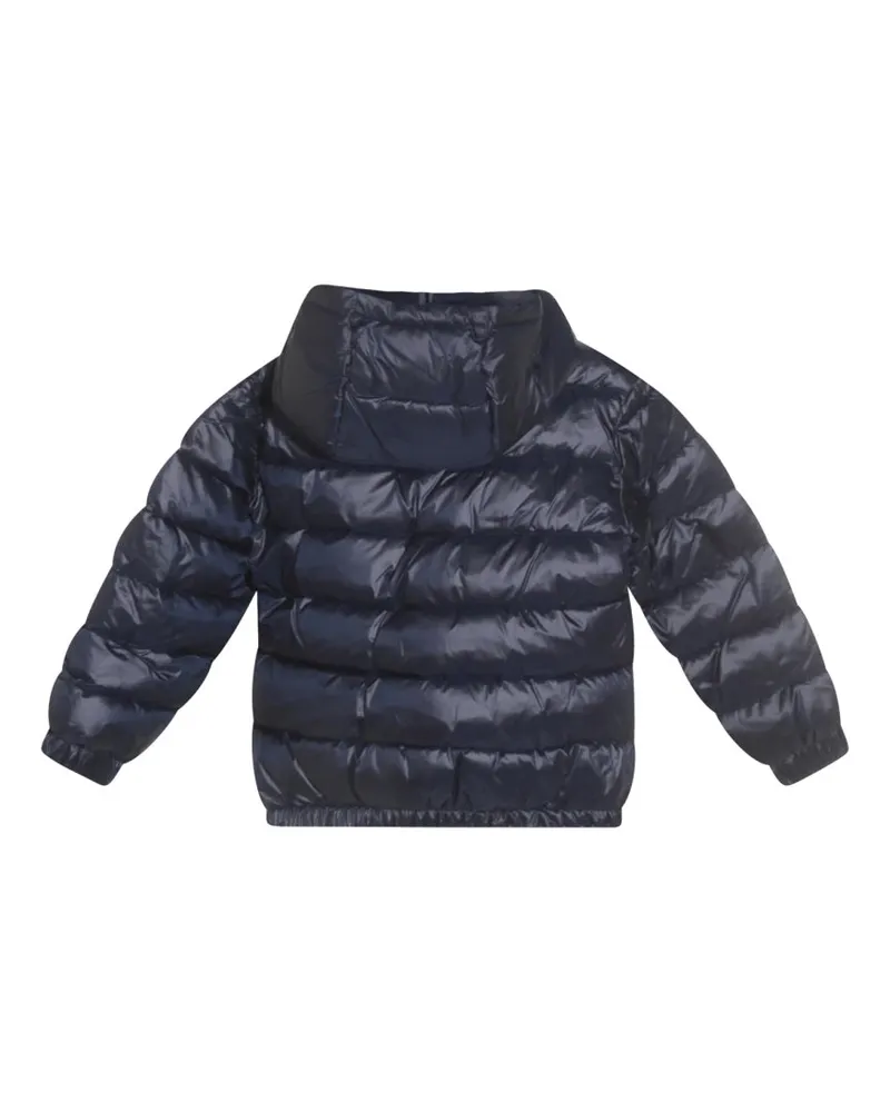 Moschino Logo-Detailed Polyamide Jacket — Blue Blue
