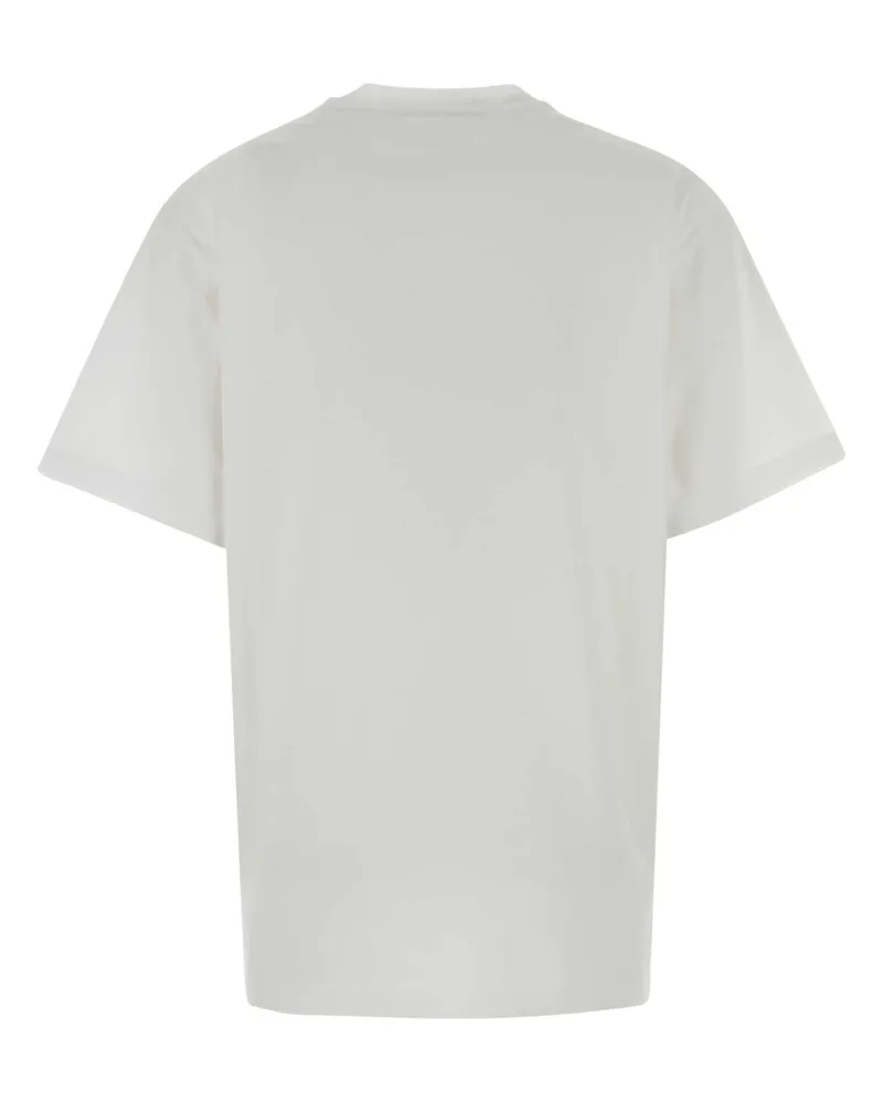 Gucci Women's White Cotton T-Shirt Whitemix Exterior White