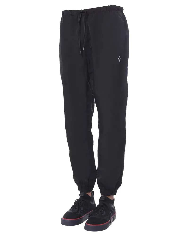 Marcelo Burlon | County of Milan Elasticated Waistband Joggers — Black Black