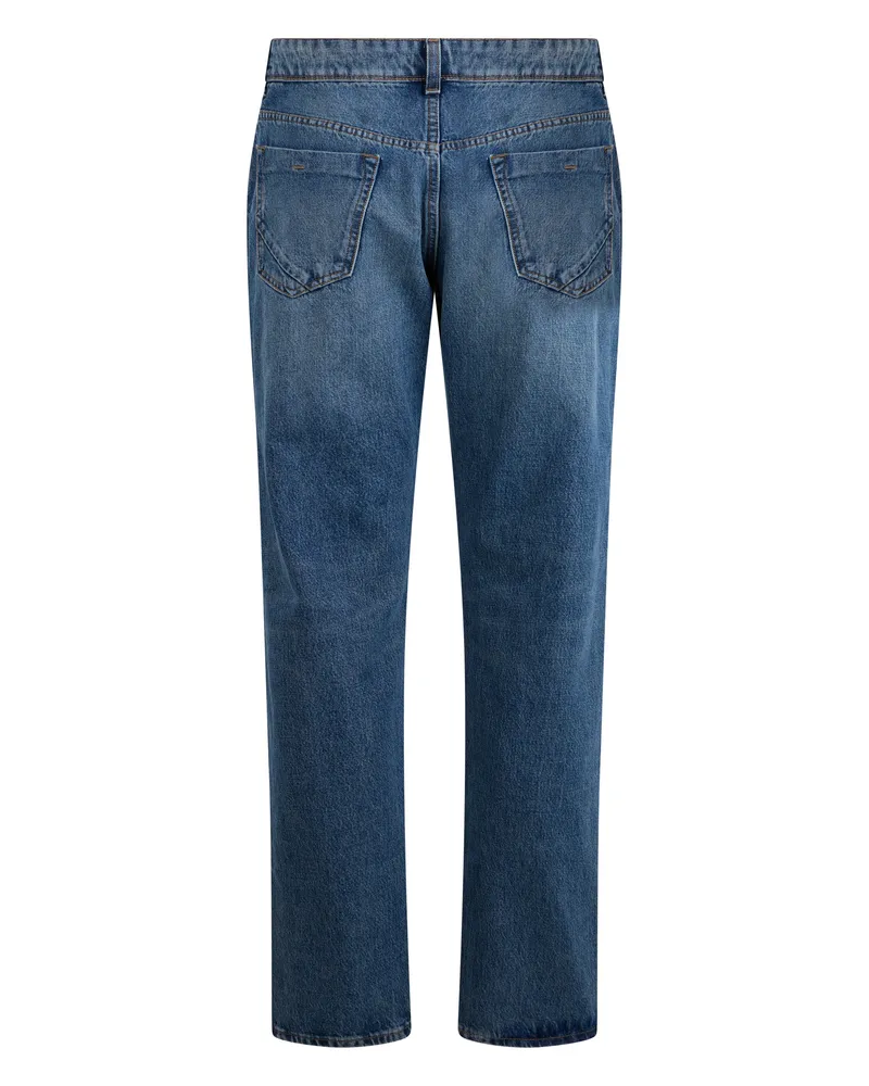 Slowear Straight-Leg Cotton Jeans — Blue Blue