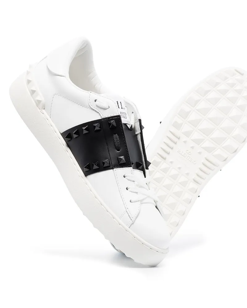 Valentino Garavani Rockstud Untitled Sneaker — White White