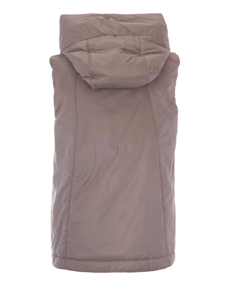 Max Mara Women's Gilet Greengo Beige Polyester Waistcoats & Gilets Beige
