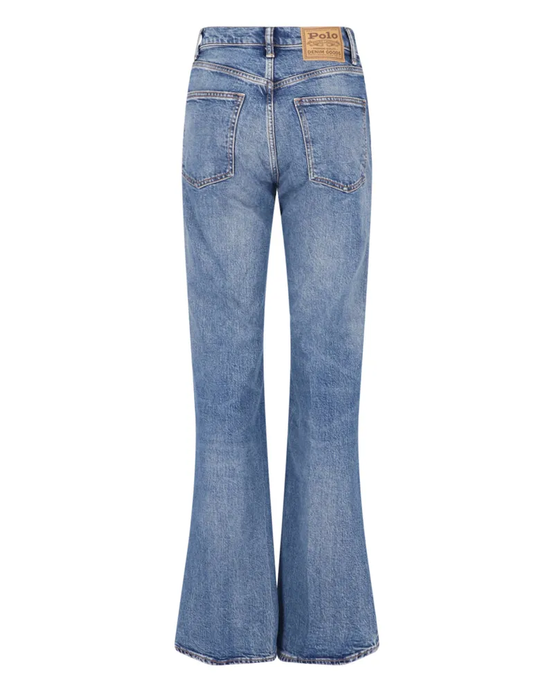 Ralph Lauren Women's Jeans Blue Cotton Blue