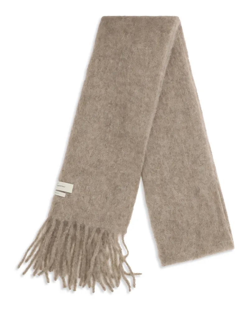 Jacquemus Carro Scarf — Taupe Taupe
