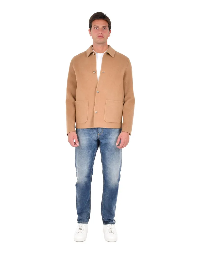 Jacob Cohën Men's Jacket Camel Wool Camel
