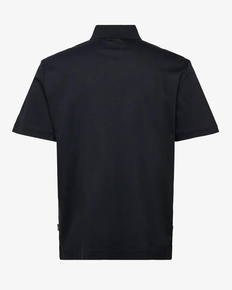 HUGO BOSS Cotton Polo Shirt — Navy Navy