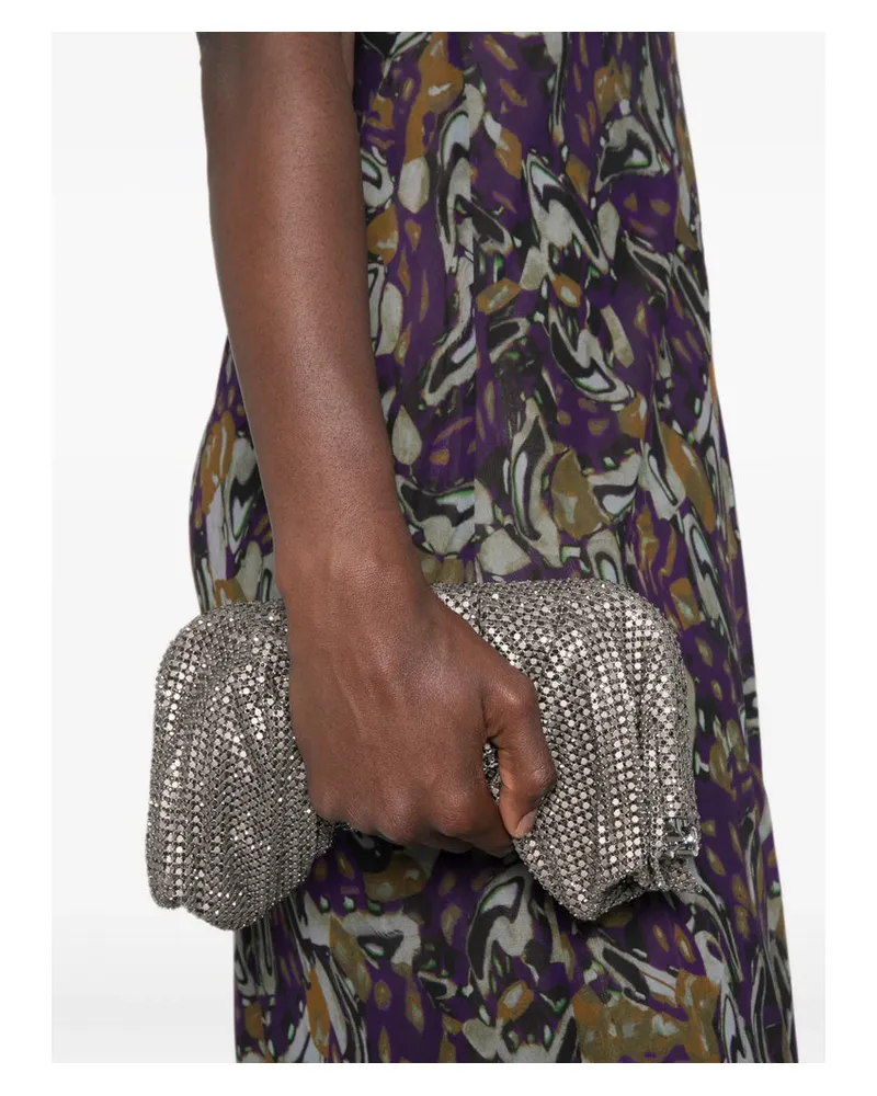 Benedetta Bruzziches Venus La Grande Clutch — Silver Silver