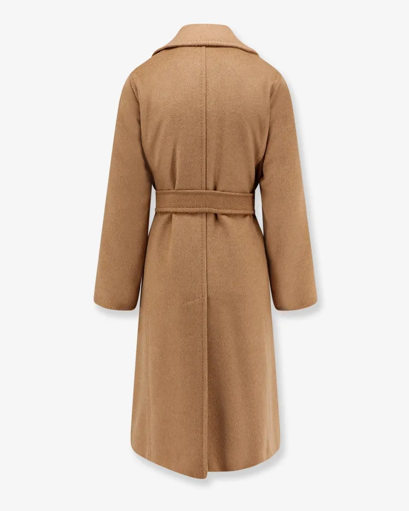 Max Mara Women's Camel Hair Coat Manuela Beige Beige