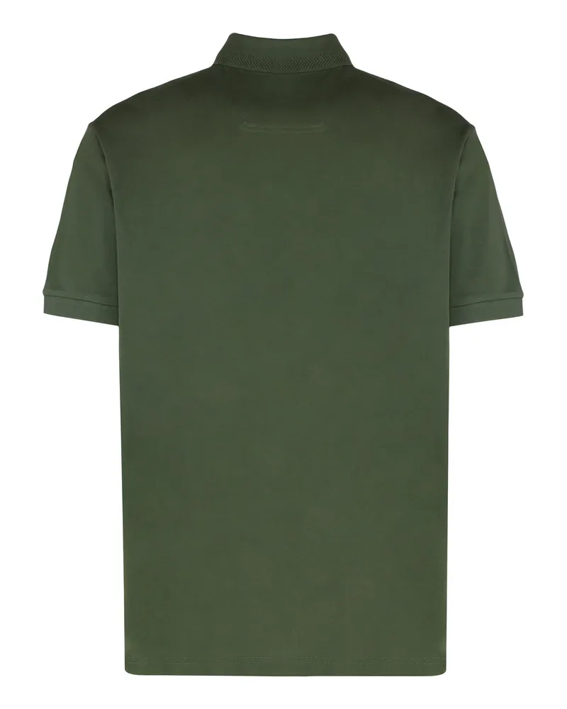 HUGO BOSS Heritage Cotton Polo — Green Green
