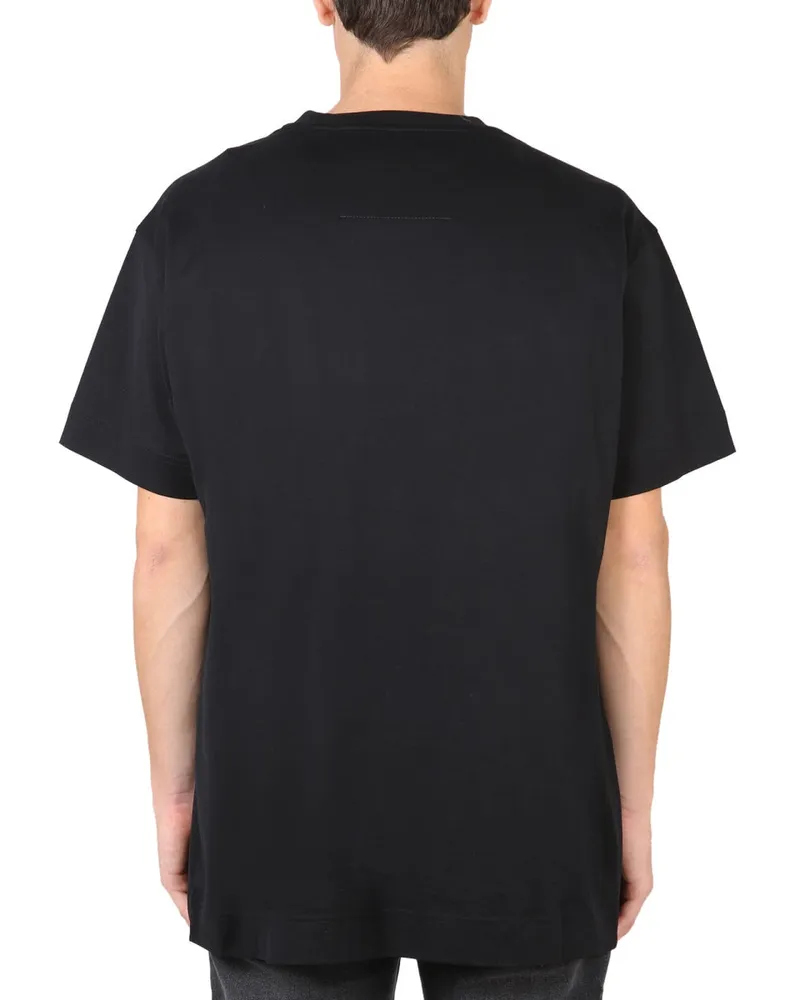 Givenchy Logo-Embellished Cotton T-Shirt — Black Black