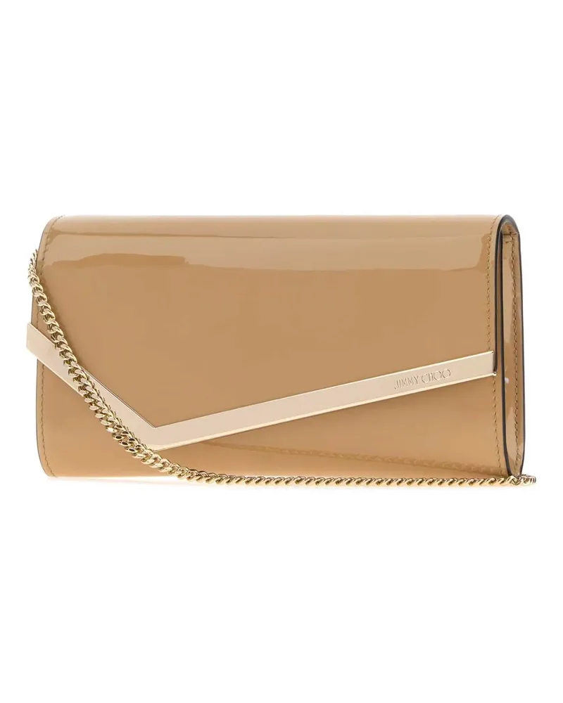 Jimmy Choo Emmie Clutch — Beige Beige