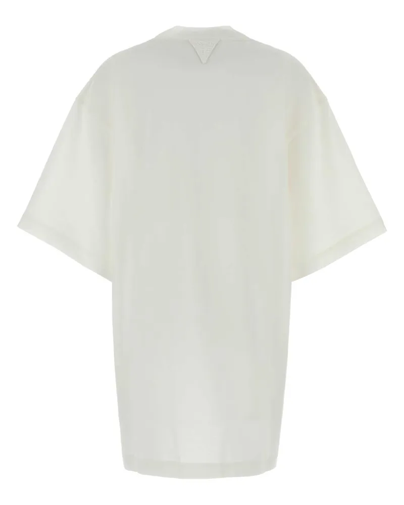 Bottega Veneta Women's Bianca T-Shirt White Cotton White
