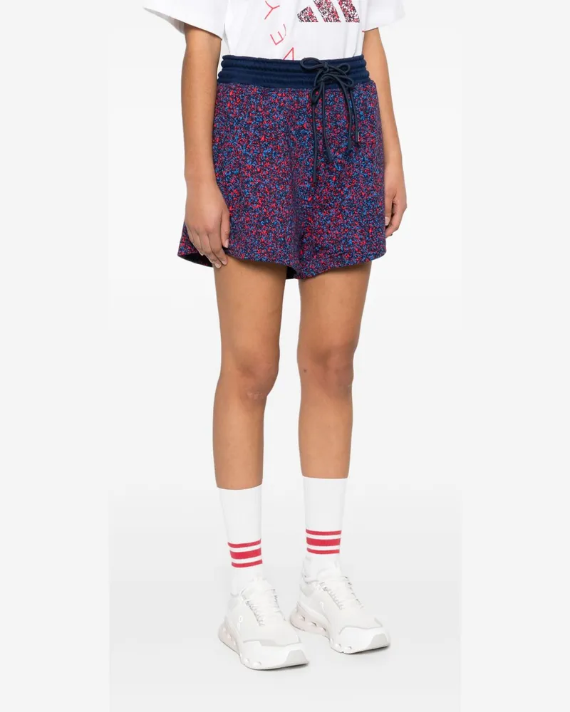 adidas Logo Cotton Shorts — Blue Blue