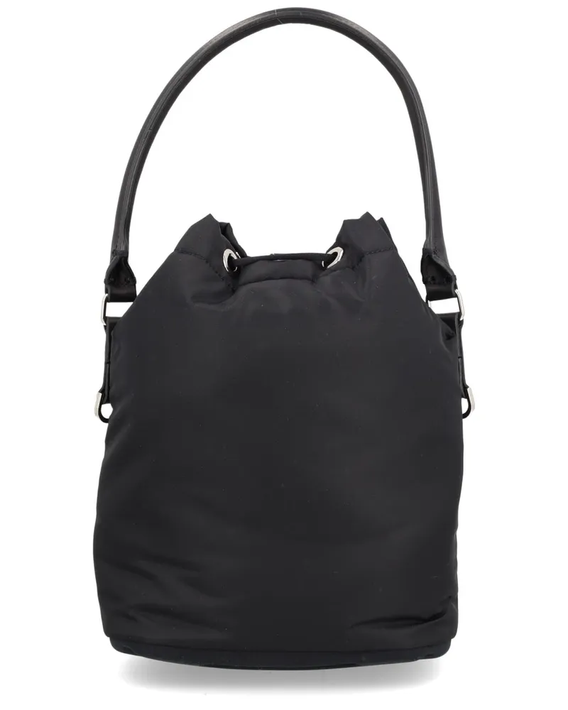 Premiata Men's Shoulder Bag Mia Black Nylon Polyurethane Black