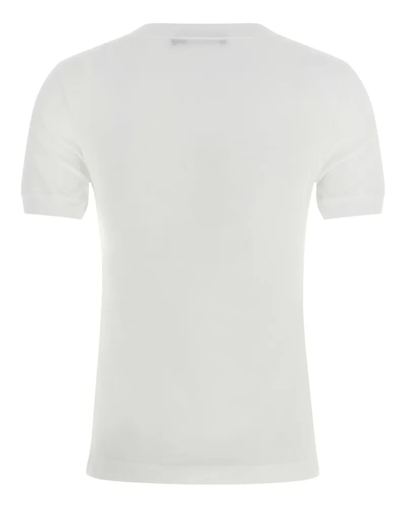 Dolce & Gabbana Women's White Cotton T-Shirt White
