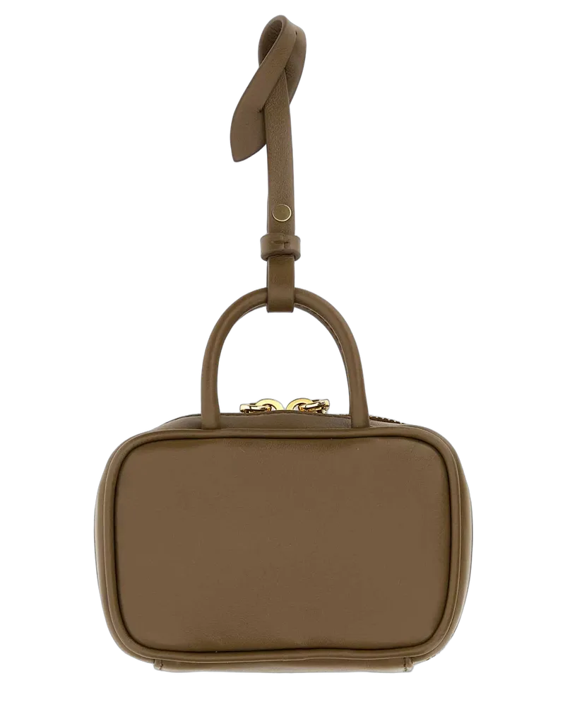 Miu Miu Tundra Portachiavi Keychains Brown