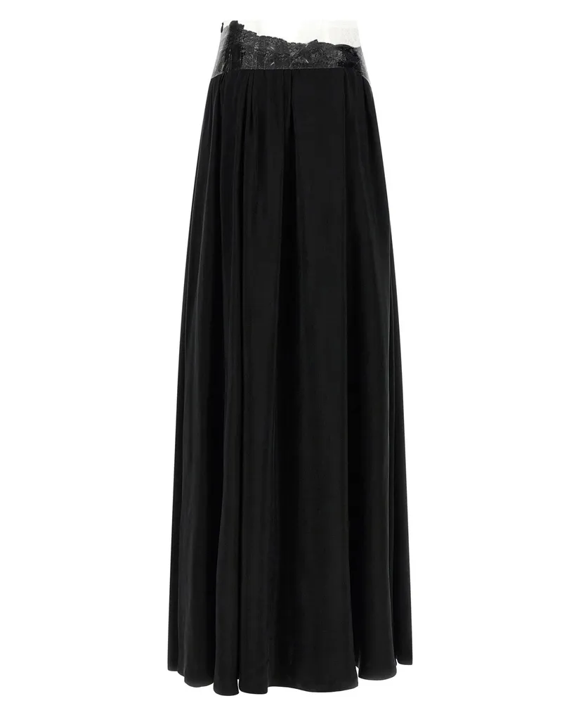 Maison Margiela Taped Skirt — Black Black