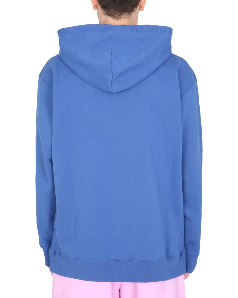 Opening Ceremony Logo Box Sweatshirt — Blue Blue
