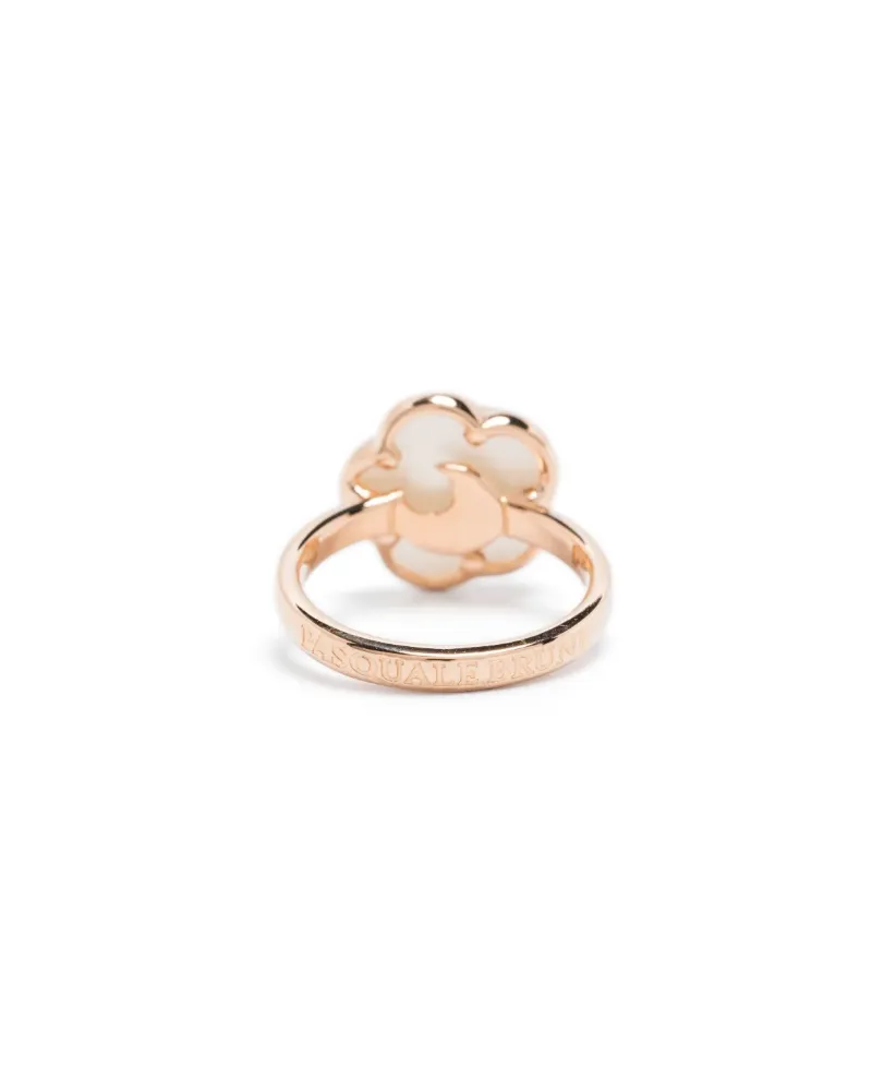 Pasquale Bruni Women's 18k Rose Gold Petit Joli Lunaire Diamond And Pearl Ring Ss25 W Rose