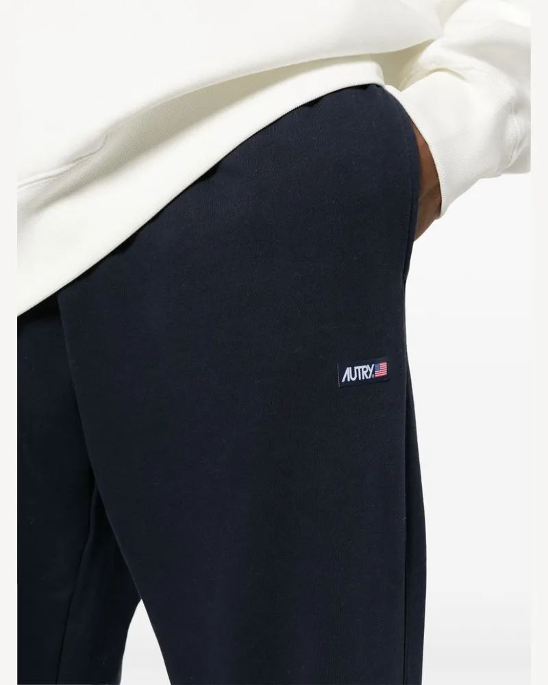 AUTRY Cotton Jersey Joggers — Navy Navy